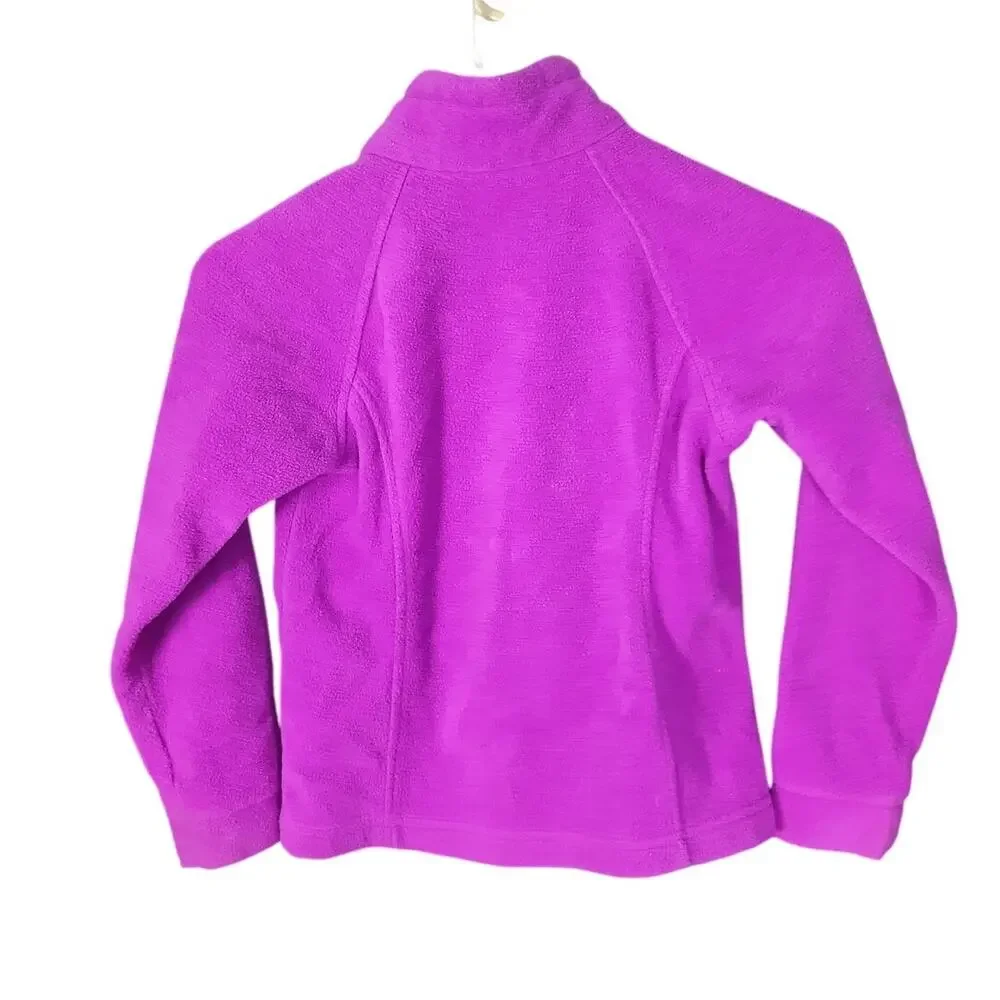 Columbia fleece jacket girl's small